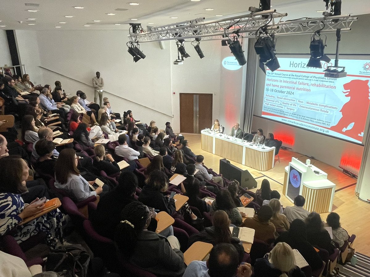 StMarksHospital's tweet photo. It’s time for questions from our live audience. 

@simongabe @AlisonCulkin @UchuMeade and Gemma Crutchley are answering your questions in this final session of day 1 on ‘Complications during short term parenteral nutrition’ 

Who is ready for days 2 and 3 of Horizons? 🙋🏼‍♂️ https://t.co/aHMLUrRPlA