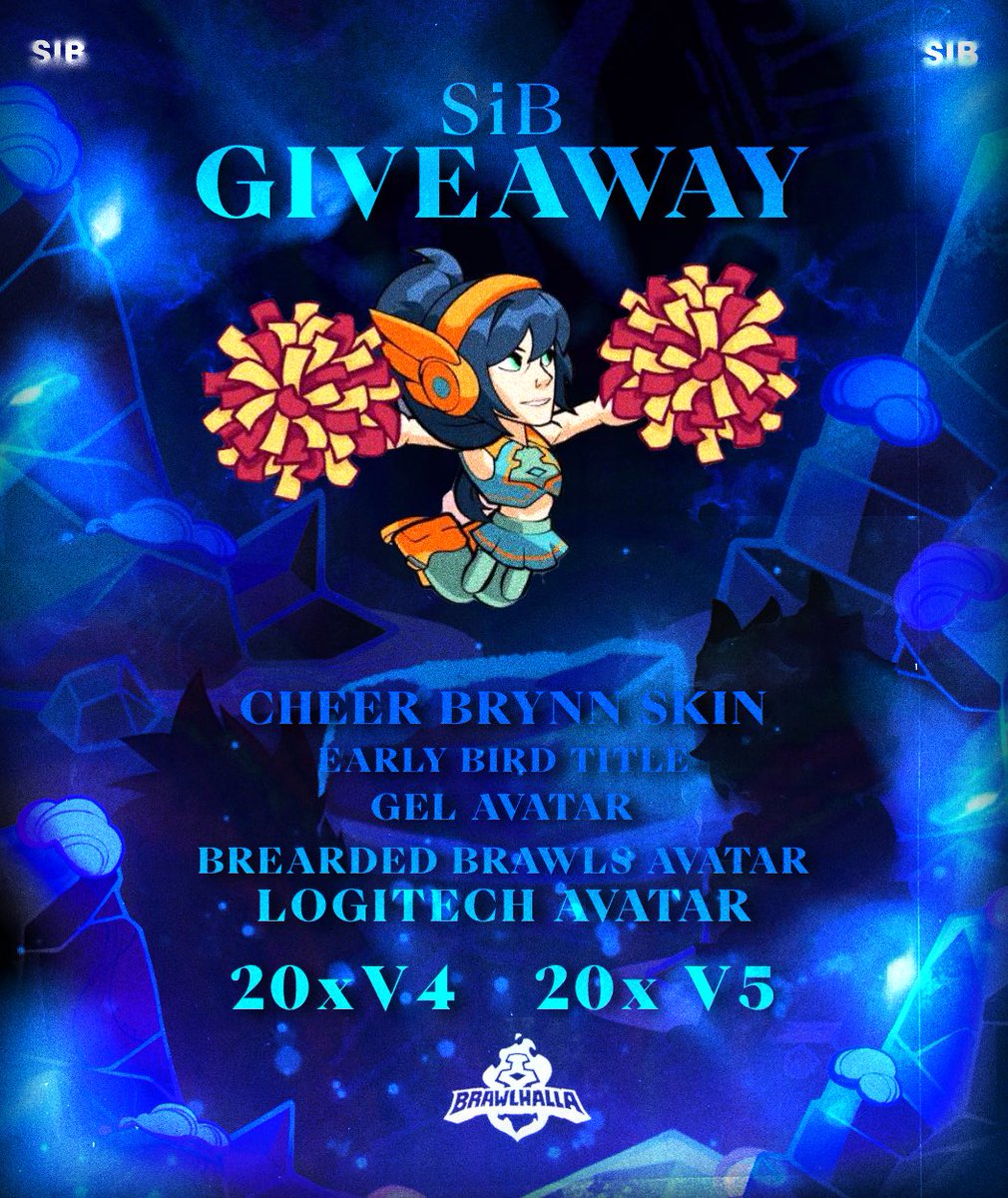 Exile (@exilebh) on Twitter photo ❄️ SiB Giveaway ❄️
🥶 Follow These Steps 🥶
• Follow <a href="/Esports_SiB/">SOICYBOYZ ❄️</a>
• Follow @ExileBH
• Like & Retweet this post
• Tag 3 Friends for a better chance!
Early Bird Title (BCX)
GEL Avatar
Bearded Brawls Avatar
Cheer Brynn
Logitech avatar
20x v4 & 20x v5!
Winner announced ❄️ SiB Giveaway ❄️
🥶 Follow These Steps 🥶
• Follow <a href="/Esports_SiB/">SOICYBOYZ ❄️</a>
• Follow @ExileBH
• Like & Retweet this post
• Tag 3 Friends for a better chance!
Early Bird Title (BCX)
GEL Avatar
Bearded Brawls Avatar
Cheer Brynn
Logitech avatar
20x v4 & 20x v5!
Winner announced