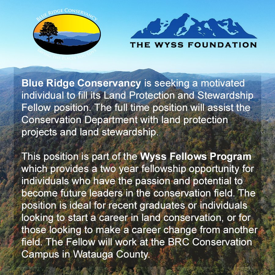 BlueRidgeConservancy tweet media