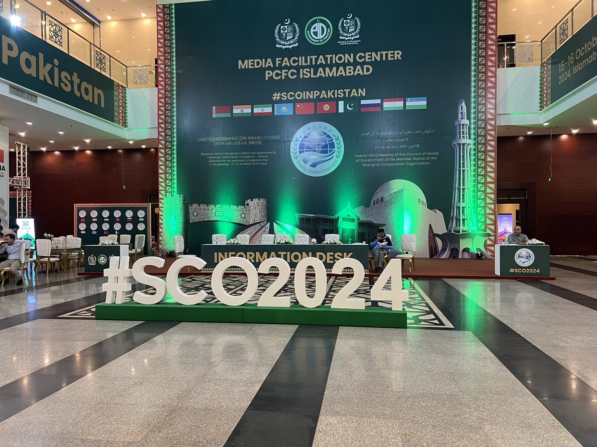 ForumStrategic's tweet photo. Big Diplomatic Win For Pakistan 🇵🇰

Hats off to the Government, the people &amp; the State's infrastructure for flawlessly pulling off #SCO2024 in Pakistan.

Pakistan is a Phoenix &amp; we have risen from the ashes.

May ALLAH Almighty bless Pakistan 🇵🇰
#SCOSummitPakistan #SCOinPakistan https://t.co/AlsUDVW1hl