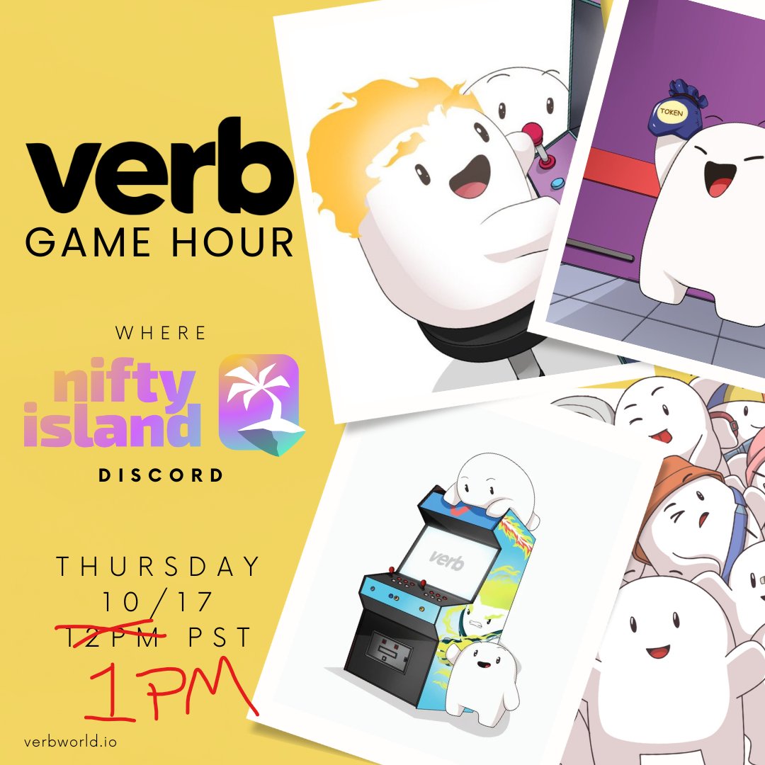 Quick correction, due to scheduling conflicts with another event. Game Hour will be at 1pm PST.