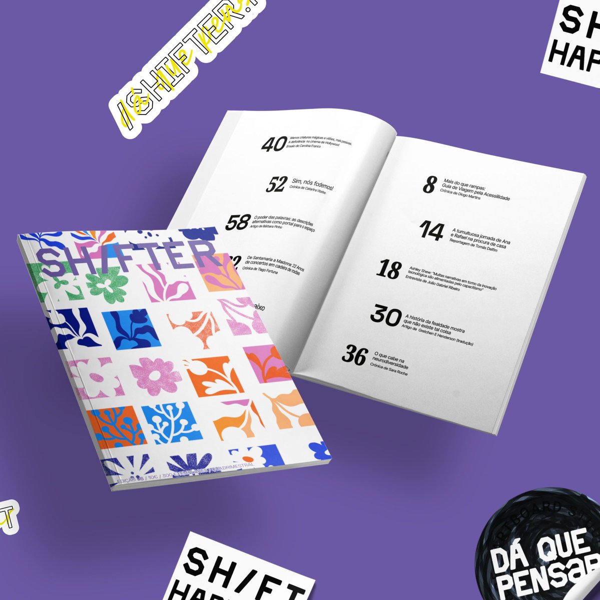 A Revista Shifter #6 está oficialmente lançada! 💜 Ao longo dos próximos dias vamos revelar mais sobre esta edição, mas se quiseres saber tudo, vais ter de comprar um exemplar. 

📬 As pré-vendas já seguiram para os destinatários.  

Sabe mais aqui: shifter.pt/loja/produto/r…