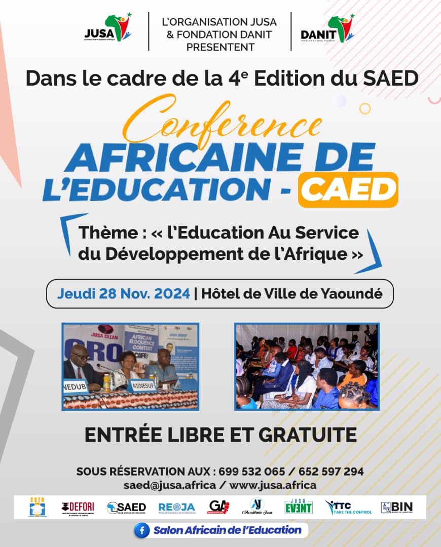 nti_nda's tweet photo. Le SAED (Salon Africain de l'Éducation) la Messe de l'Éducation et de l'insertion en Afrique https://t.co/oaozIN1der
