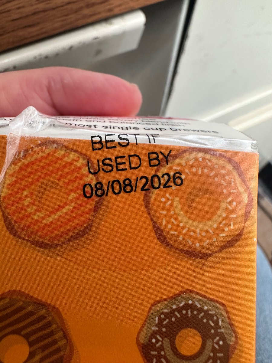 BobWeekesELA's tweet photo. Since getting agented by the time I turned 38 didn’t work out, I’m shifting my deadline to the expiration date of this random package of K Cups. https://t.co/nVum2DHHO7