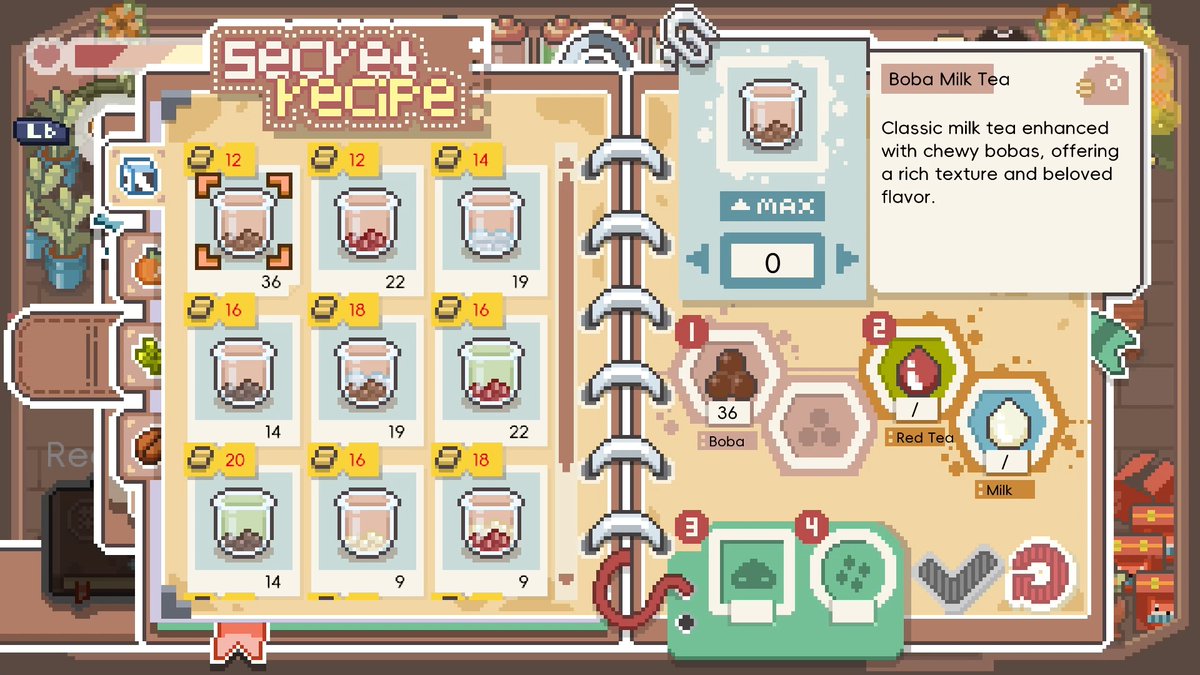 CallOfBoba's tweet photo. Call of Boba is in the Steam Fest until the end of this week! Rescue a struggling Boba Tea shop, make new friends around town and much more 🫖

What are you most enjoying about the demo?  👀 https://t.co/VBDowHot4e
