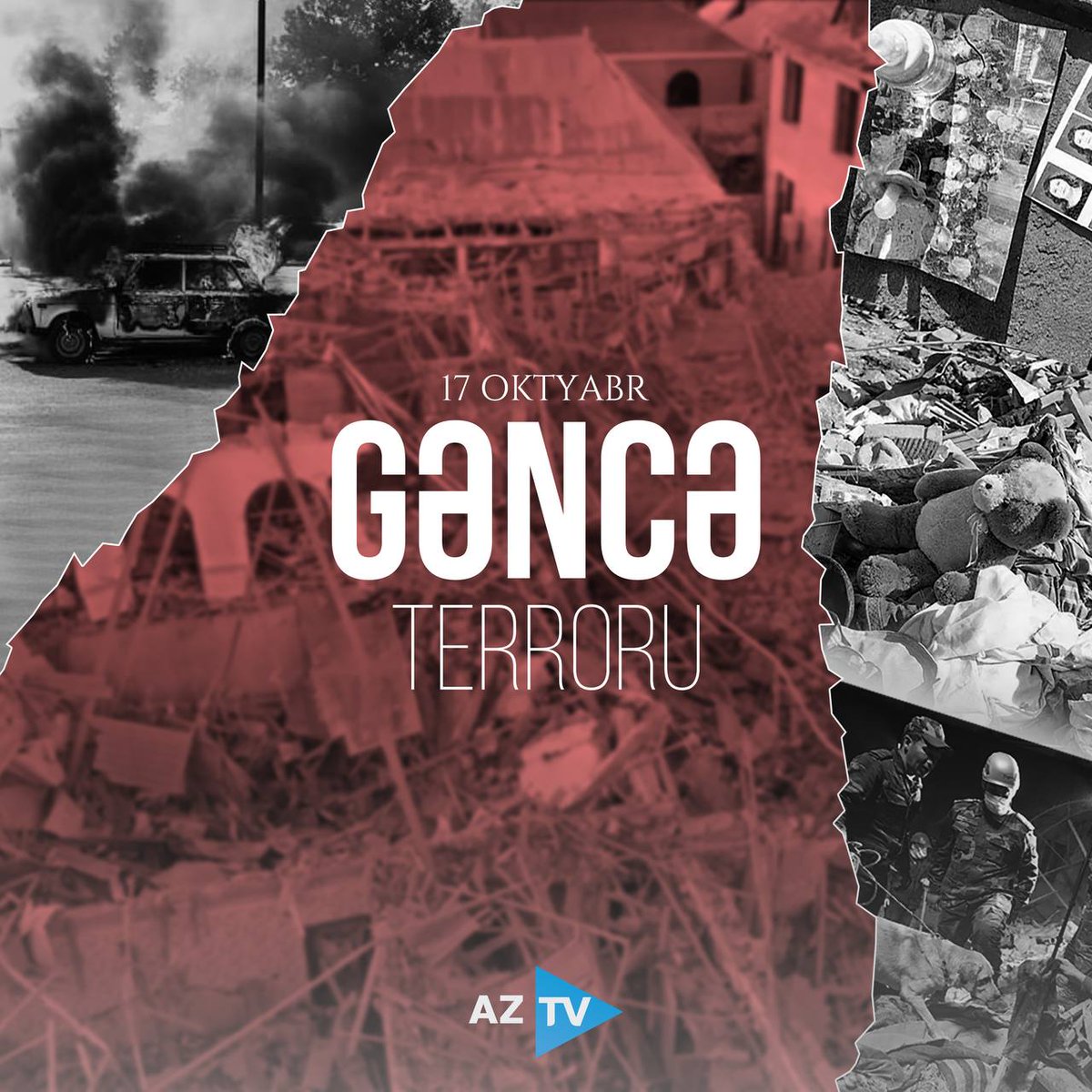 aztvresmi's tweet photo. Ermənistanın Gəncədə törətdiyi terrordan 4 il ötür https://t.co/al2IHOFwhq