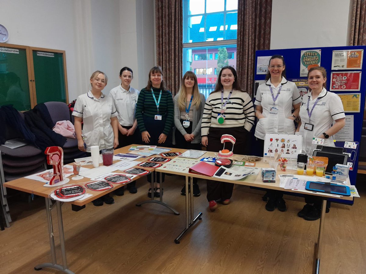 Sophie (SLT) (@sophieg88) on Twitter photo Shared the day with students at the <a href="/MFTnhs/">MFT NHS</a> AHP Day Event for schools and colleges, promoting Speech Therapy as a career. Using the E-Tran frame, modifying a student’s Diet Coke (her idea!) and sharing my most rewarding day were some of the highlights! #mySLTday <a href="/mcrlco/">Manchester Local Care Organisation</a> Shared the day with students at the <a href="/MFTnhs/">MFT NHS</a> AHP Day Event for schools and colleges, promoting Speech Therapy as a career. Using the E-Tran frame, modifying a student’s Diet Coke (her idea!) and sharing my most rewarding day were some of the highlights! #mySLTday <a href="/mcrlco/">Manchester Local Care Organisation</a>