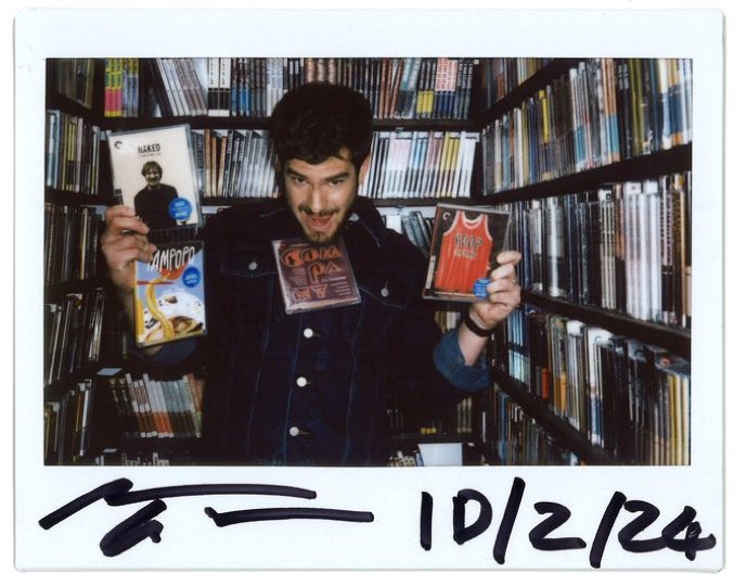 Cody_Wimmer's tweet image. the sluttiest thing a man can do is tuck ORIGINAL CAST ALBUM: COMPANY under his chin in the Criterion Closet