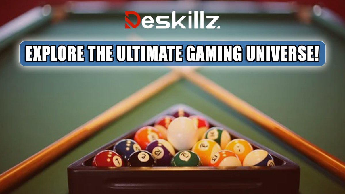 Deskillz_Games's tweet photo. The ultimate gaming universe awaits! Explore, compete, and conquer in DeSkillz Games. 🎮 Adventure, strategy, and endless fun in every click! 💥 #DeSkillzGames #GameUniverse #WinYourWay #SkillBasedGaming #PvP #MobileGames #Crypto #Cryptocurrency #Gaming #GameOn #Esports #MobileGaming