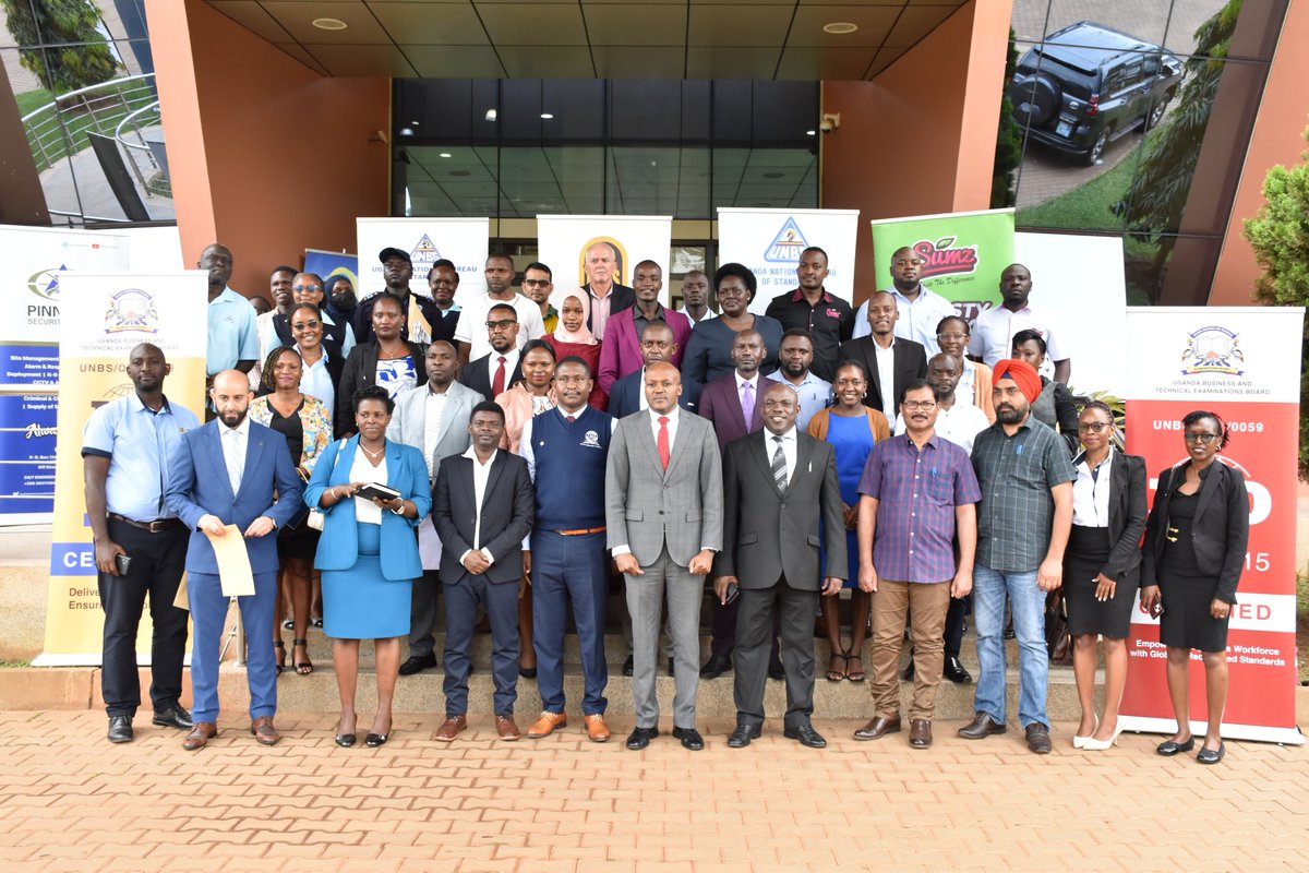 PinnacleSecEA's tweet photo. On Oct 14, we were recognized by @UNBSug for certifying to Quality Management System (ISO 9001) since 2023 in implementing the international standardized system for quality management. Our Quality Assurance &amp; Quality Control Manager; Mr Giel Pretorius received the certificate 👏 https://t.co/jT2Lg7c9Fq