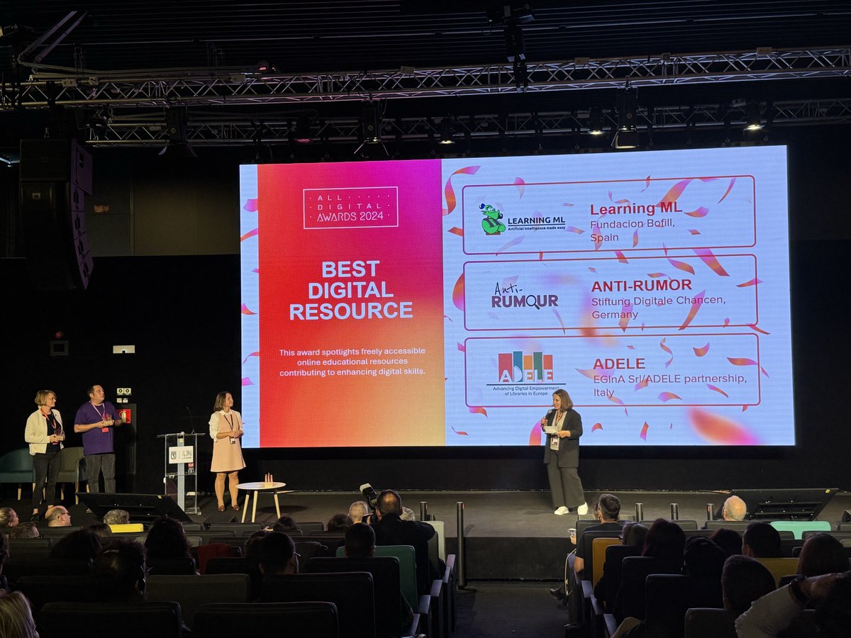 AllDigitalEU's tweet photo. 🏆 The winner of the Best Digital Educator category is… Pedro María Vega Rodríguez from Spain!  🎉 - this role is key as digital educators facilitate the digital training/empowering process in digital competence centres! https://t.co/IMhTVKJHi7