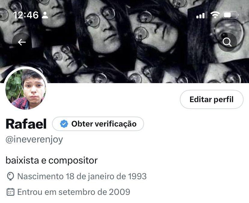 ineverenjoy's tweet photo. Essa minha bio kkkk eu nao virei nem baixista e nem compositor 😔 https://t.co/XEelDm0BJE