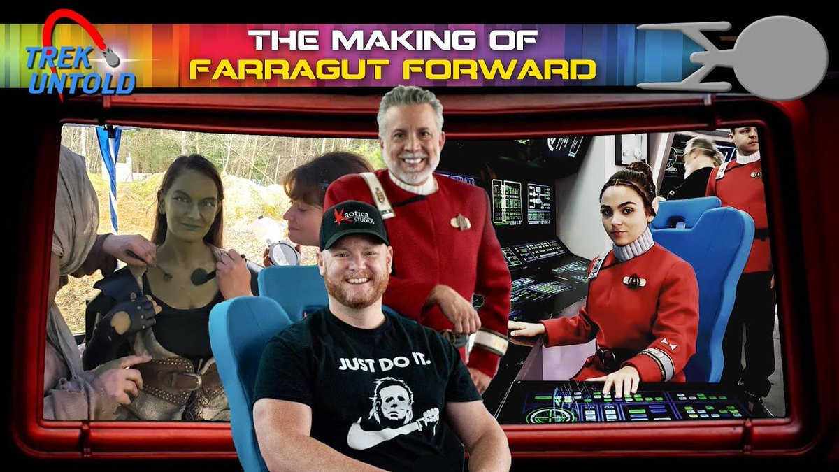 I'm late to posting this, but check out the most recent Trek Untold that goes behind the scenes of the new #startrek fan film "Farragut Forward." Don't miss this entertaining and informative panel! Watch now buff.ly/4h0Dt1I or listen here linktr.ee/trekuntold
