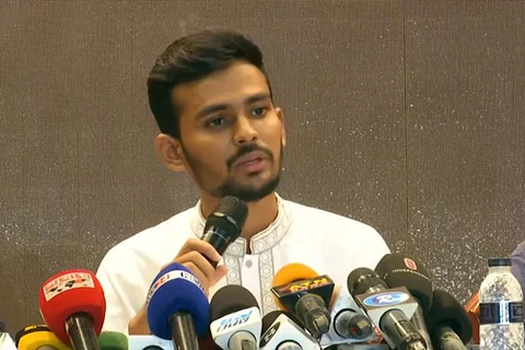 basherkella's tweet photo. Asif: Mujib not father of nation, only a symbol of Awami fascism
Youth and Sports Adviser Asif Mahmud has said that #SheikhMujib is not the father of the nation, but rather a symbolic medium for establishing #AwamiFascism.
He made the statement in a post from his verified Facebook account on Wednesday evening.
In the post, Asif Mahmud wrote, “The people of a country will determine who the father of the nation is, not any fascist political party."
He further wrote: "If the people of the country considered Sheikh Mujibur Rahman as the Father of the Nation, the revolutionary students and people wouldn’t have destroyed his statue on August 5. Sheikh Mujib is not the Father of the Nation; he is a symbolic medium for establishing Awami fascism.”
On Wednesday morning, the interim government announced that they are canceling eight national days, including National Mourning Day, Children’s Day, and the March 7.
#Dhaka #Bangladesh #DictatorMujib #DictatorHasina