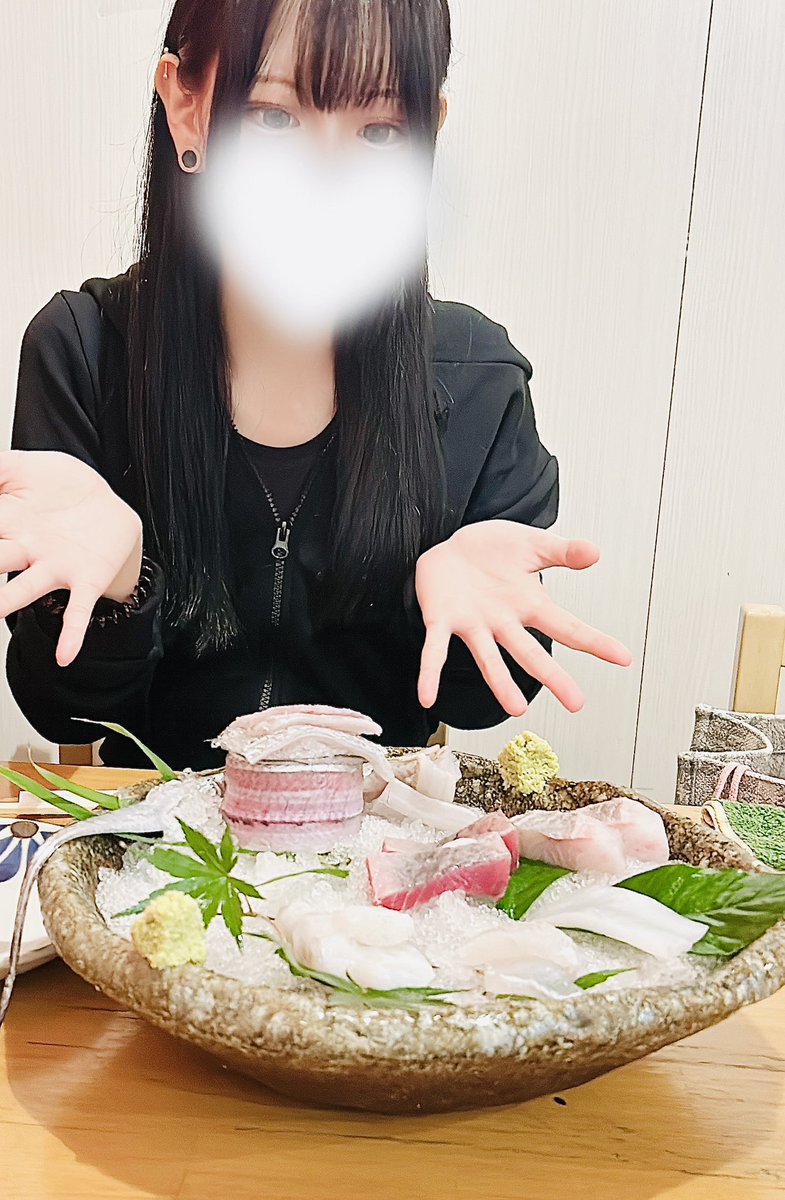 貸し切ってくれた本指様と海鮮居酒屋デート🐟🍻