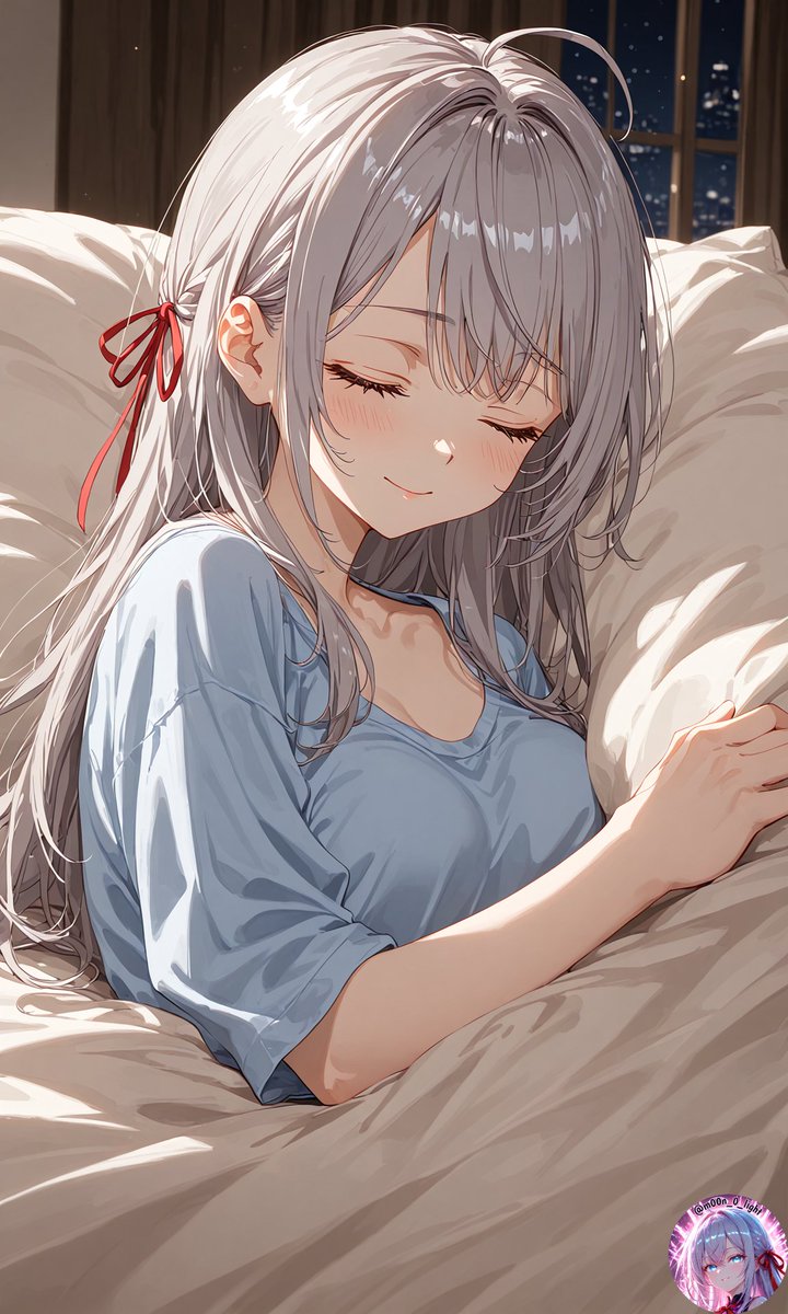 AIMoonLightLH's tweet photo. 💫Buenas noches lindos/as, dulces sueños🤍

(❤️+🔄)

#Alya #Roshidere #ロシデレ https://t.co/dzBQ2JVCiw