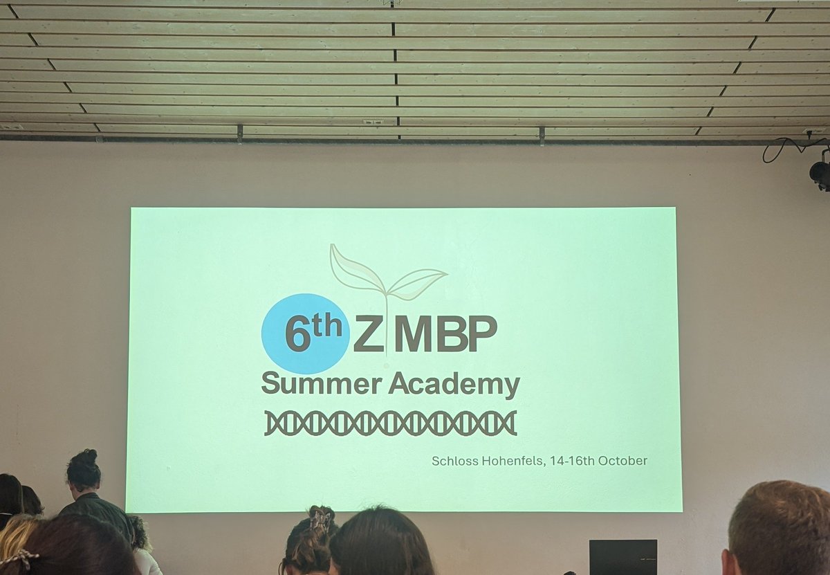 Our <a href="/ZMBP_Tuebingen/">ZMBP</a> PhD Summer Academy at Schloss Hohenfels ended today. 3 days full of great posters, talks and lots of fun. A really cool oppertunity to discuss science with fellow PhD students!