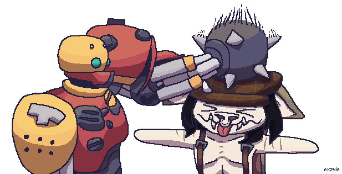 get squished idot 

#Deadlockfanart #deadlock_ivy #deadlock #bebop #deadlock_bebop