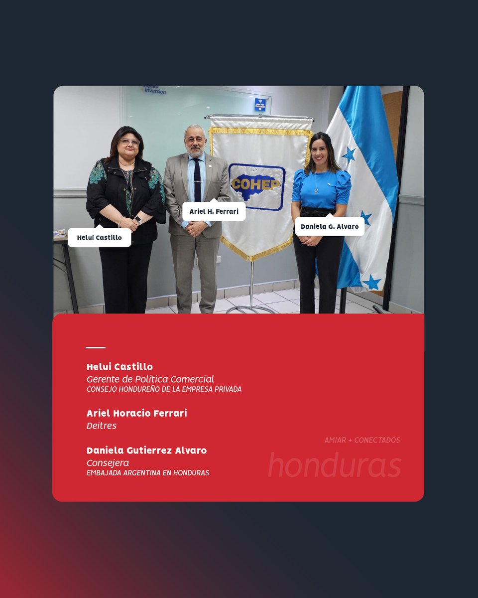 Deitres_SA's tweet photo. ⚡ Nuestros expertos se reunieron con los líderes más importantes de la industria energética hondureña para impulsar innovación y llevar las operaciones a un nuevo nivel. Con Amiar las empresas podrán optimizar sus procesos, reducir costos y contribuir a un futuro más sostenible. https://t.co/g4GYp4yPHt
