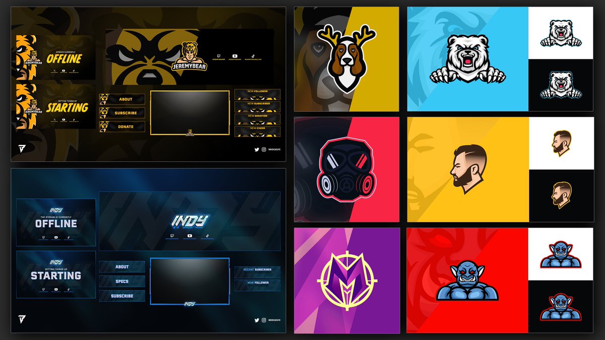 BridgeGFX's tweet photo. @Flux_Achieves @CC_MARKETING1 Let me know if you are interested in any stream graphics! https://t.co/MLyxRFLm3Q
