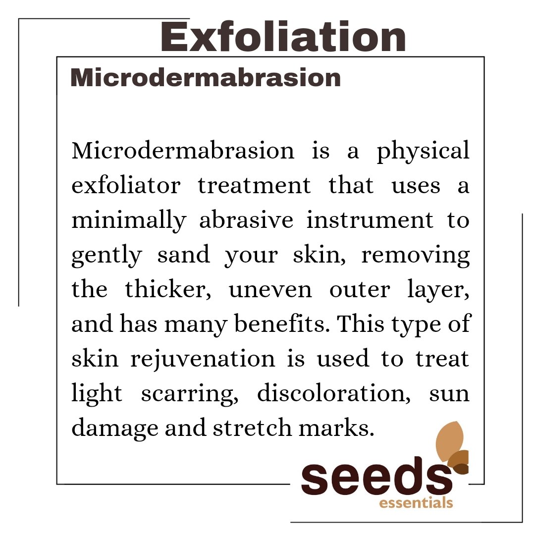SeedsSheaButter's tweet photo. Do you know that microdermabrasion is a type of physical exfoliation..... ?do you know it's
 advantages or disadvantages?

Well, be informed ...  our post is all about that https://t.co/hVecjYlbH7