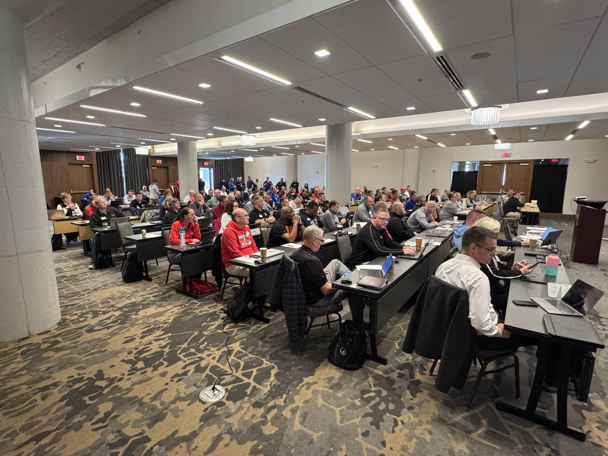 We had a fantastic turnout in the NE for our final district meeting of the year. A big thank you to Todd Rima, head baseball coach and the new athletic director at Kirkwood Community College, for being our guest speaker today!