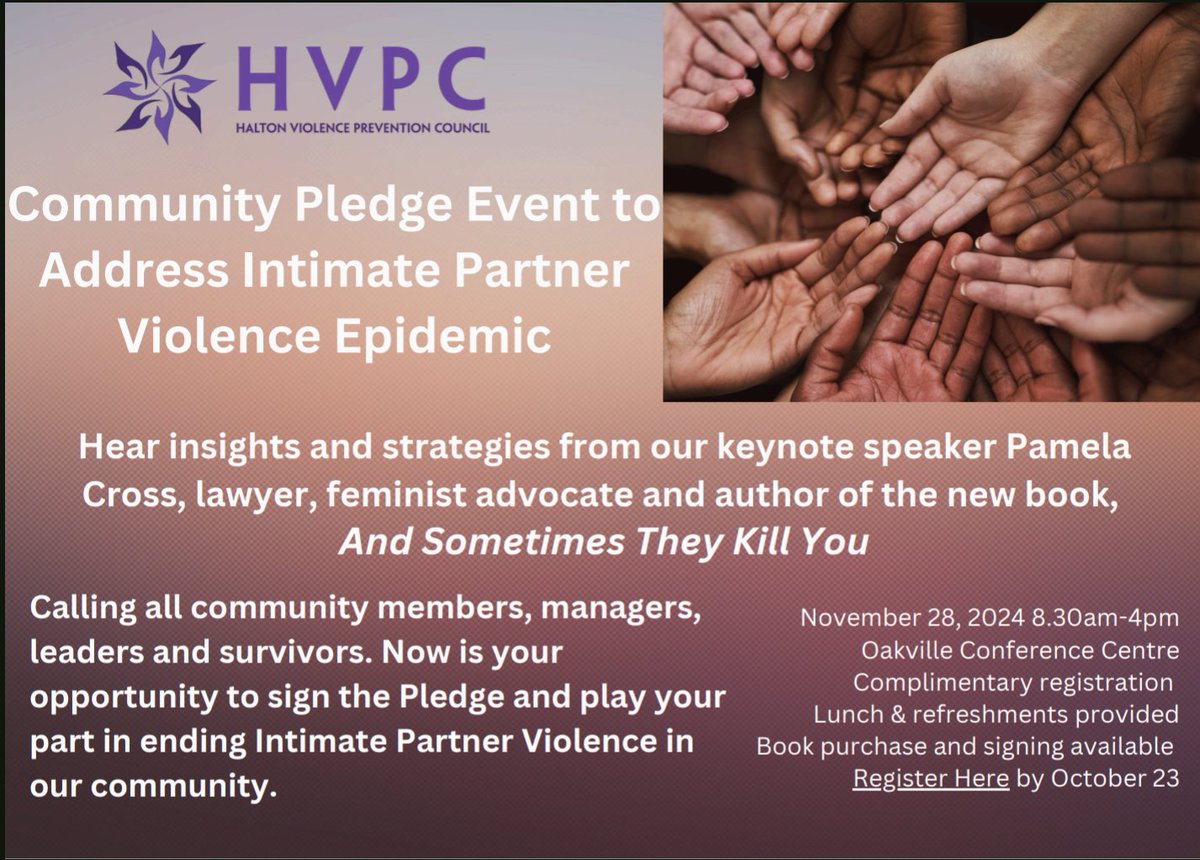 Registration is now open! Register at the link by October 23rd to secure your spot: eventbrite.ca/e/launch-event…