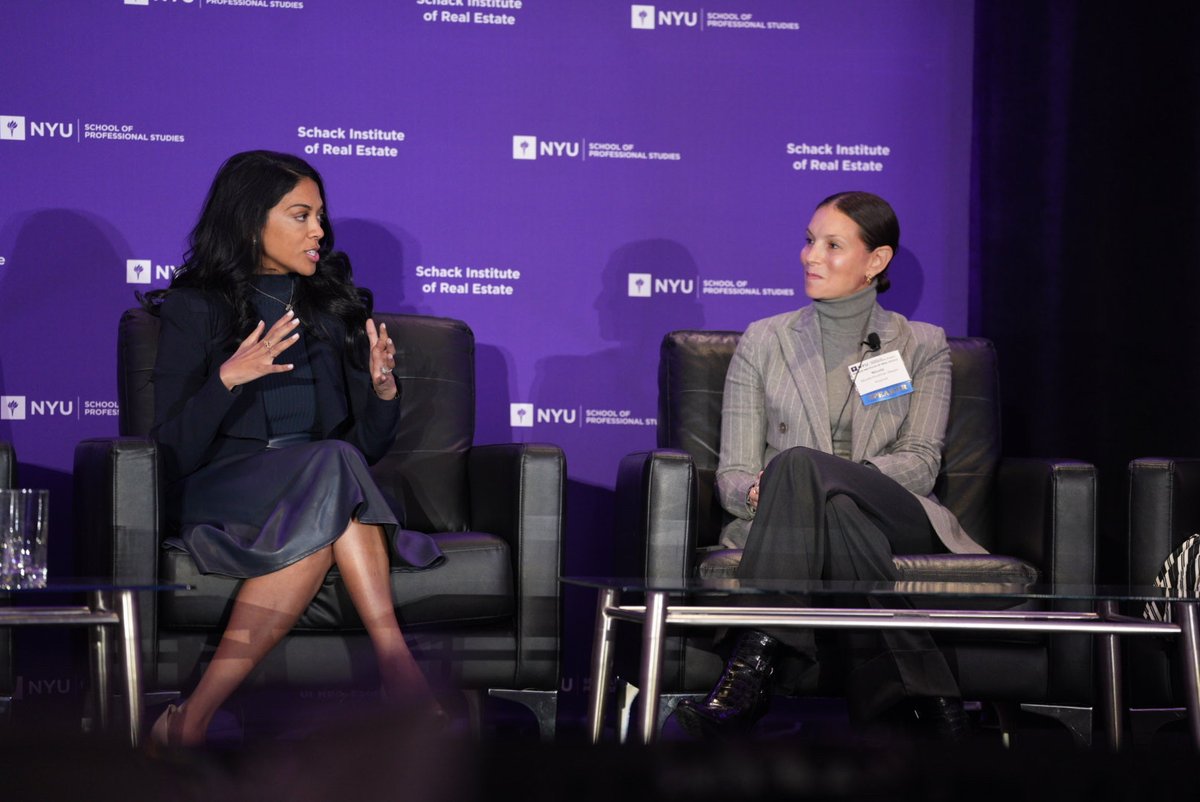 NYU SPS Schack Institute of Real Estate (@nyuschack) on Twitter photo The first panel at #NYUWiRE24 is on Current Investment Themes with speakers:
Jocelyn McCaslin, Corscale Data Centers
Anar Chudgar, Artemis Real Estate Partners
Nicole Kushner Meyer, Kushner
Colleen O’Connor, BioMed Realty
with moderator Becky Zelenka, <a href="/friedfrank/">Fried Frank</a>
#NYUSchack The first panel at #NYUWiRE24 is on Current Investment Themes with speakers:
Jocelyn McCaslin, Corscale Data Centers
Anar Chudgar, Artemis Real Estate Partners
Nicole Kushner Meyer, Kushner
Colleen O’Connor, BioMed Realty
with moderator Becky Zelenka, <a href="/friedfrank/">Fried Frank</a>
#NYUSchack