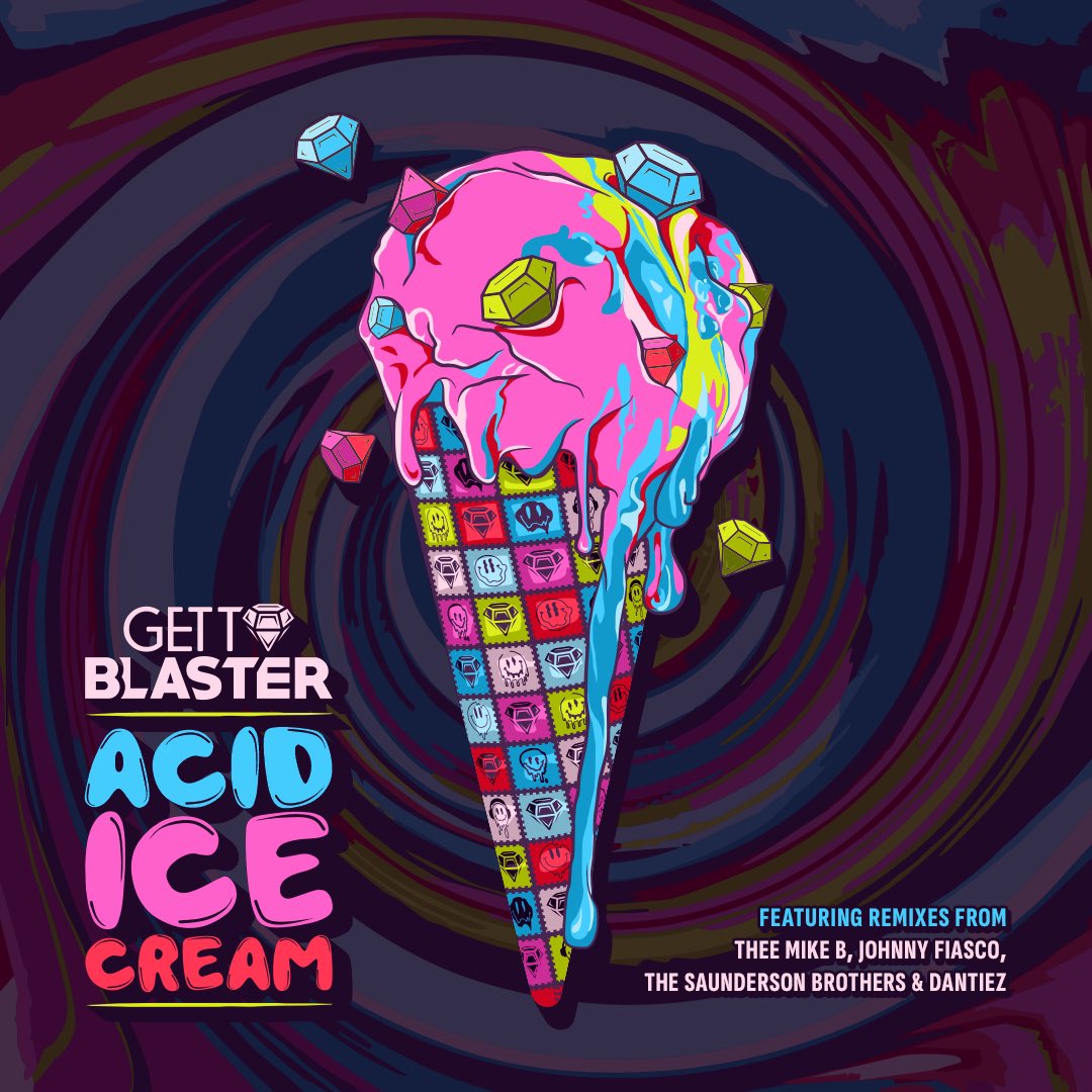 Gettoblaster (@gettoblasterdj) on Twitter photo GETTOBLASTER - ACID ICE CREAM Is finally hittin shelves!!! So excited to have the remix squad on board also!!! Legendary mixes from <a href="/theemikeb/">T M B</a> <a href="/johnnyfiasco/">Johnny Fiasco</a> <a href="/TheSaundersons/">The Saundersons</a> <a href="/dantiez/">dantiez saunderson</a> <a href="/AliensOnShrooms/">AliensOnMushrooms</a> GETTOBLASTER - ACID ICE CREAM Is finally hittin shelves!!! So excited to have the remix squad on board also!!! Legendary mixes from <a href="/theemikeb/">T M B</a> <a href="/johnnyfiasco/">Johnny Fiasco</a> <a href="/TheSaundersons/">The Saundersons</a> <a href="/dantiez/">dantiez saunderson</a> <a href="/AliensOnShrooms/">AliensOnMushrooms</a>