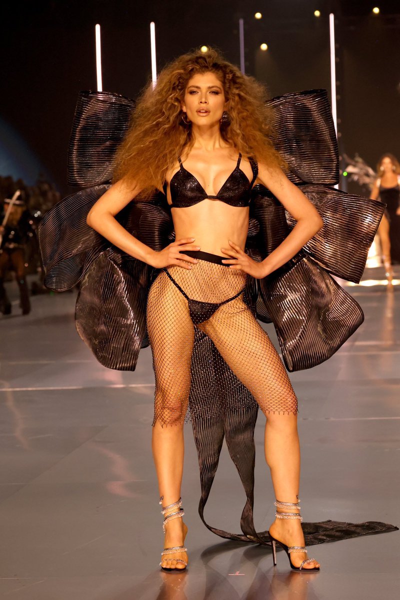 alex consani and valentina sampaio were the first trans models to ever walk in the victoria's secret fashion show.