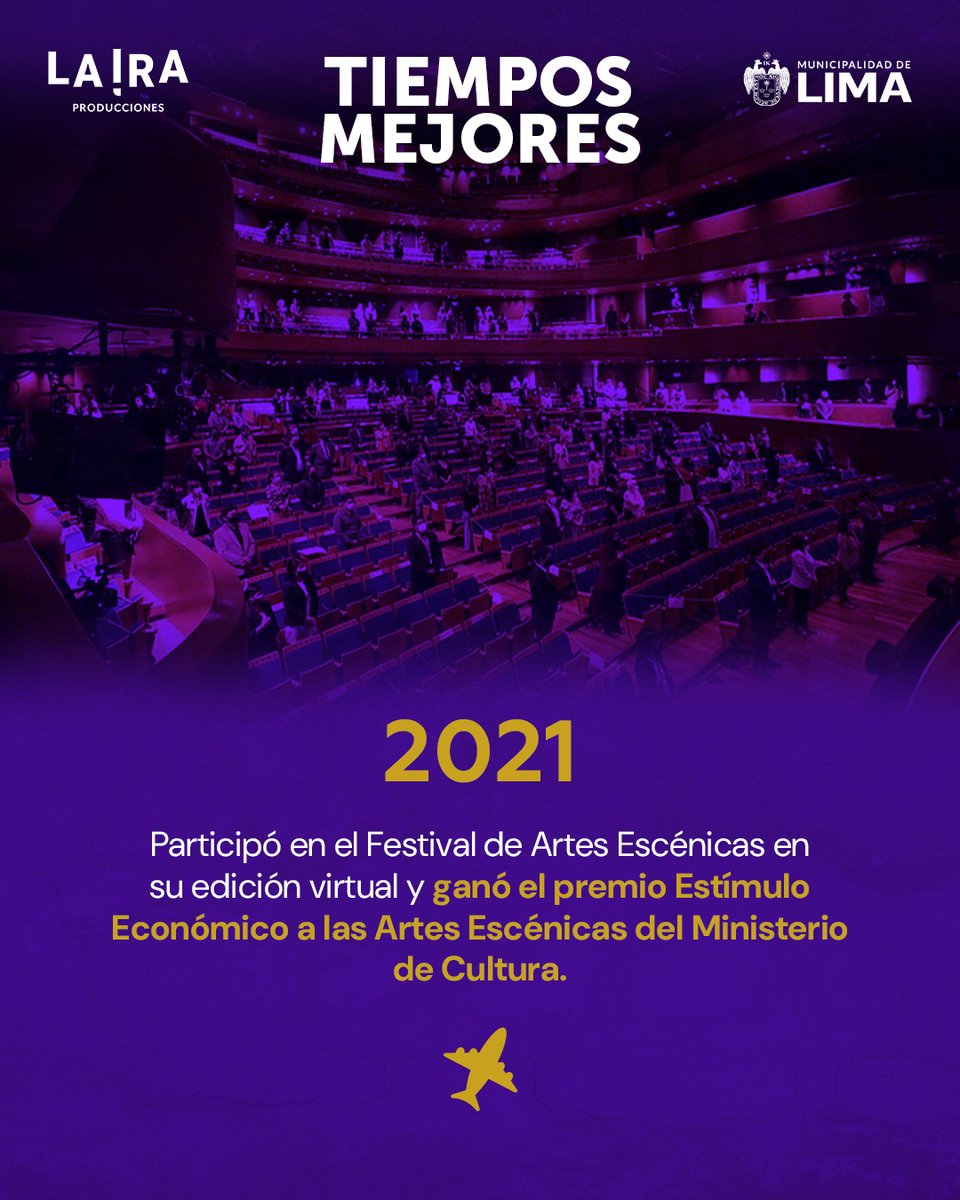 IraProducciones's tweet photo. ¡El viaje de Tiempos Mejores empezó en la pandemia y ahora regresamos a contar esta historia! 😱🧡

Escrita por @MikhailPage y @Rasecbares 
Dirigida por Roberto Ángeles

🎟️Consigue tus entradas en @joinnus https://t.co/svE4I4joun