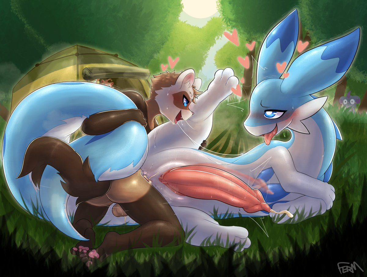 training pals right ♂️ way ...  

Commission for Jarviferret!