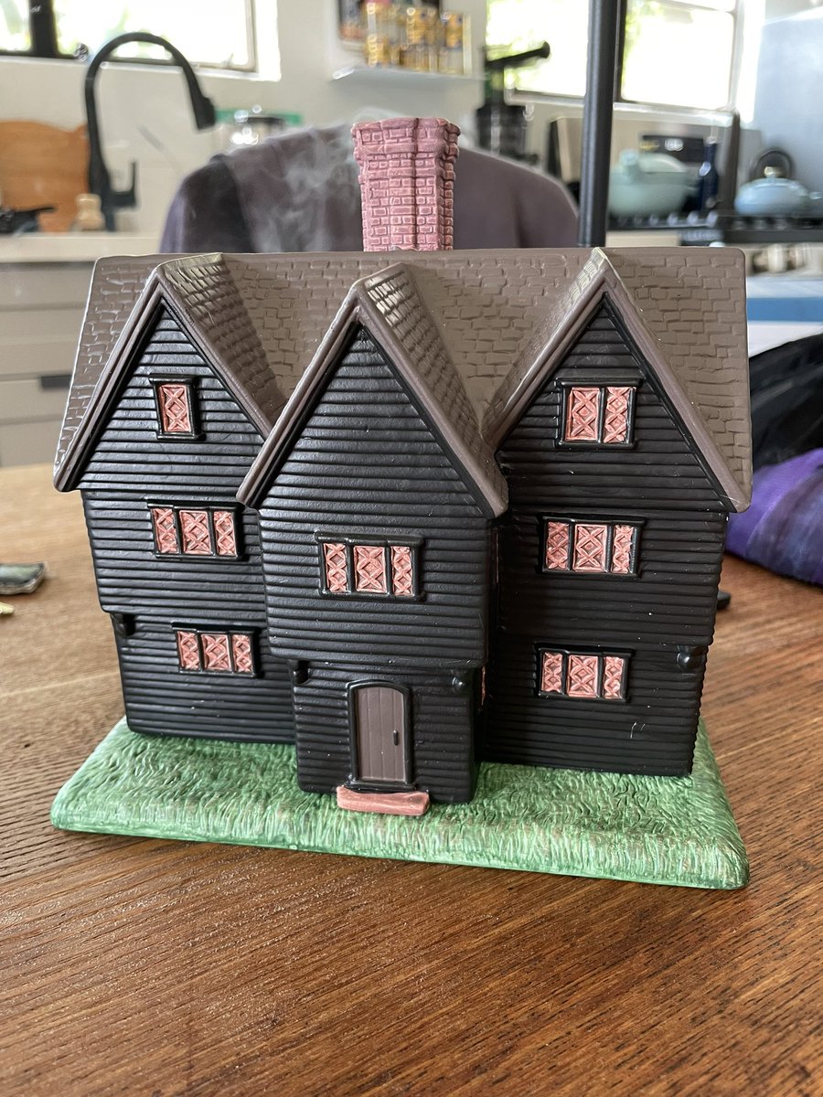 Today's gratitude:
🍽️ leftovers that can be repurposed into a divine salad for lunch
🧍‍♂️ little brothers who aren't so little
🎃 my Halloween incense burner with smoking chimney from <a href="/TonyaHurley/">Tonya Hurley</a> who is the Queen of Spooky Season
#gratitude #simplethings #lifeisaspecialoccasion