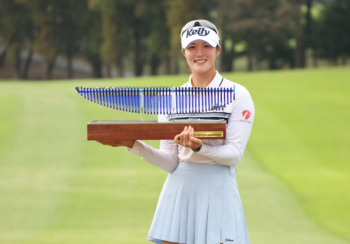 FlightScopeGolf's tweet image. Congratulations to FlightScope Ambassador Min Byoel Kim on her first KLPGA victory at the Dongbu Championship!🏆#FlightScopeFamily #FlightScopeKorea #Performancedatayoucantrust #KLPGA