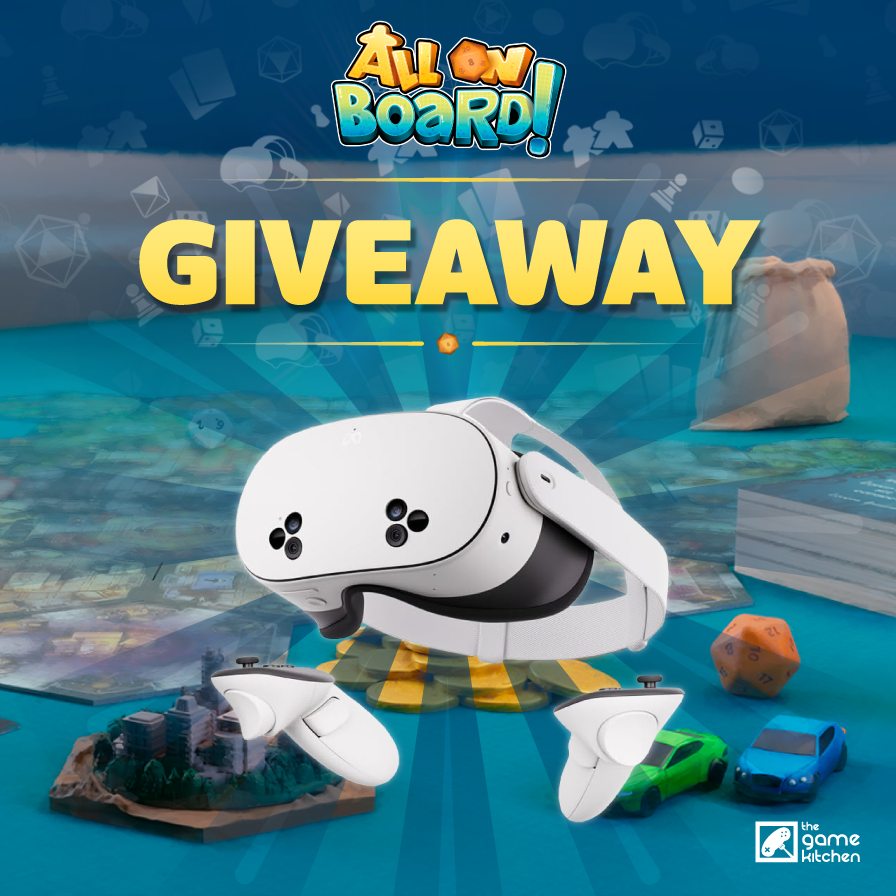 AllOnBoardVR's tweet photo. We are giving away 1 Meta Quest 3S among those who support All on Board! on their social media!🥳

To participate, follow these steps:
1⃣Retweet this post! 🔁
2⃣Download the demo of All on Board! on Meta or Steam.
3⃣Upload a video of yourself playing the open demo in the comments!

🎮Steam: https://t.co/wzUXuFW3Is 
🟦Meta Quest: https://t.co/mIKvYmVr8i 

#AllOnBoard #MetaQuest3s