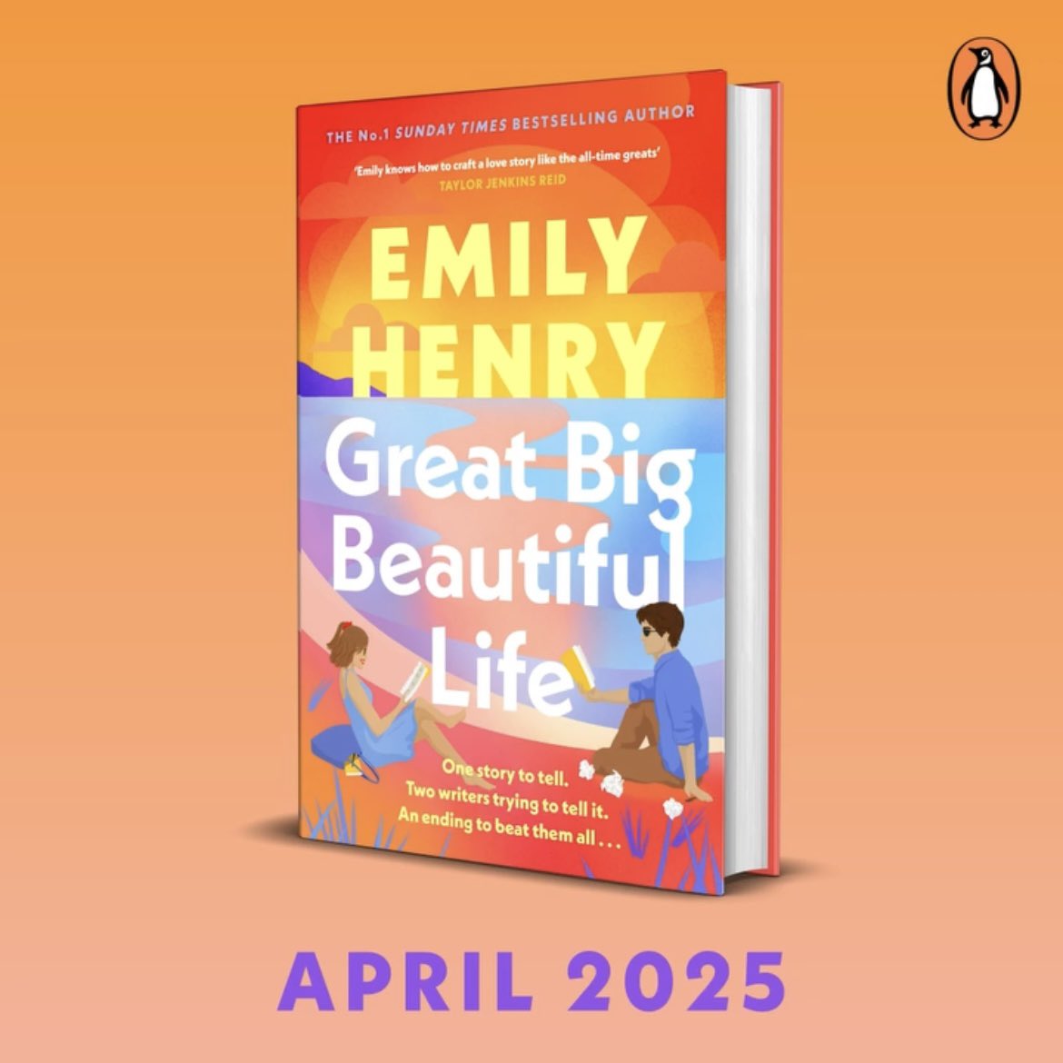 emilyhenryverse's tweet image. And here is the official UK cover for “Great Big Beautiful Life” posted by Viking Books UK via Instagram.