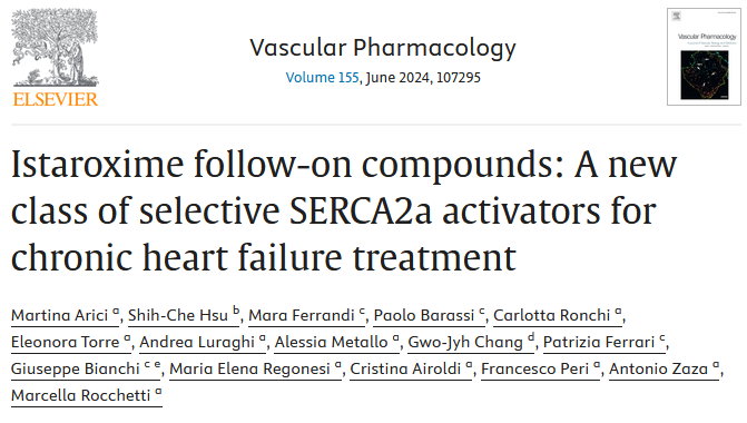 Dipartimento di Biotecnologie e Bioscienze-UNIMIB (@btbsunimib) on Twitter photo #BtBsPUB "Istaroxime follow-on compounds: A new class of selective #SERCA2a activators for chronic heart failure treatment" #RocchettiLab_BtBs #ZazaLab_BtBs #PeriLab_BtBs #AiroldiLab_BtBs #RegonesiLab_BtBs
#BtBsUNIMIB <a href="/unimib/">Università degli Studi di Milano-Bicocca</a> sciencedirect.com/science/articl… #BtBsPUB "Istaroxime follow-on compounds: A new class of selective #SERCA2a activators for chronic heart failure treatment" #RocchettiLab_BtBs #ZazaLab_BtBs #PeriLab_BtBs #AiroldiLab_BtBs #RegonesiLab_BtBs
#BtBsUNIMIB <a href="/unimib/">Università degli Studi di Milano-Bicocca</a> sciencedirect.com/science/articl…