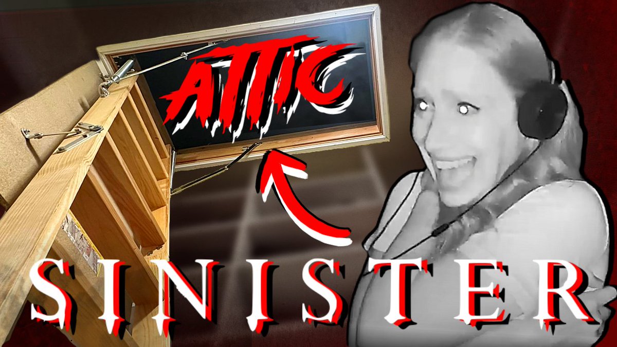 I watched SINISTER ALONE IN AN ATTIC. 
It went about as well as you'd think.
youtu.be/Mo83RmPj42w?si…