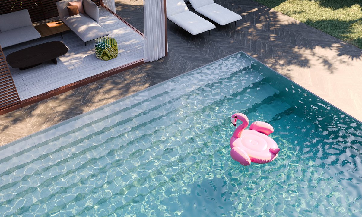 Influenced by Mediterranean tones, form and materiality, the design of this villa in Abu Dhabi was developed as a residential model that seamlessly integrates with surrounding villas, all of which draw inspiration from contemporary Moroccan style.