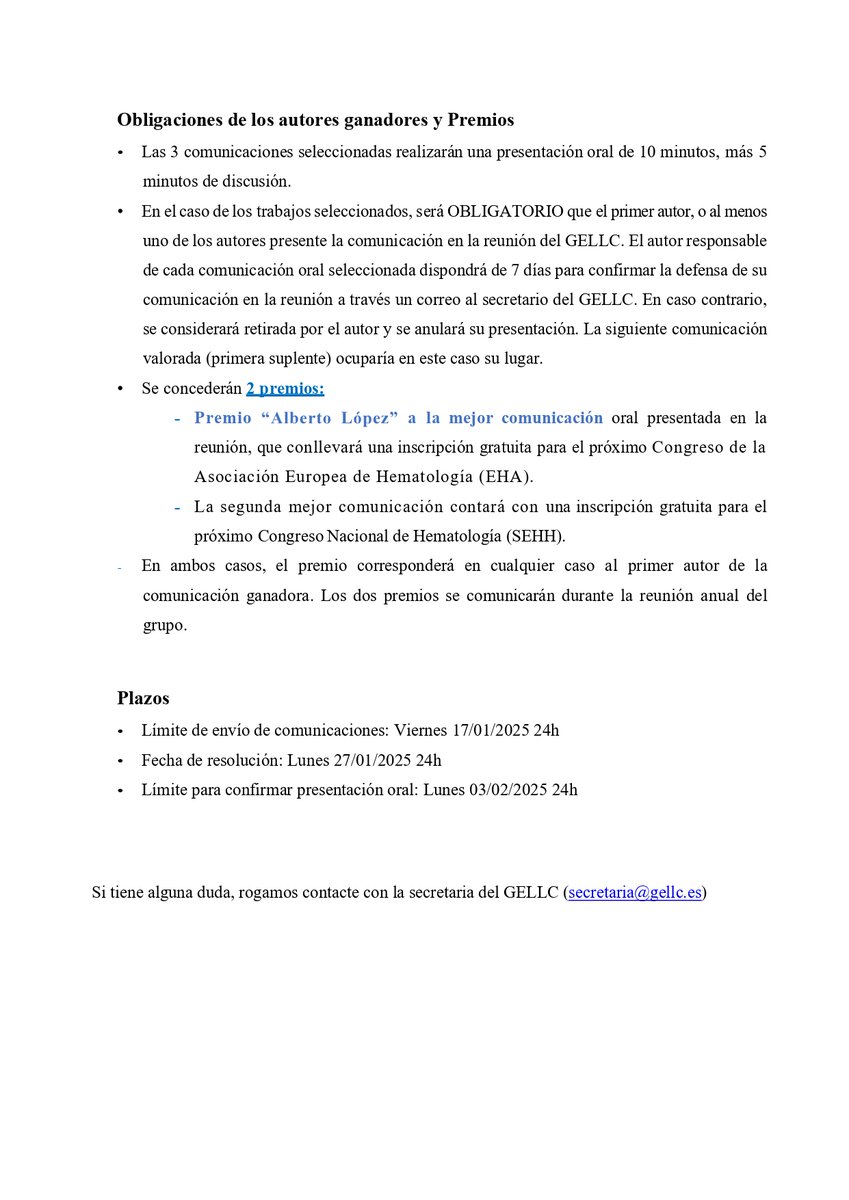 GRUPO ESPAÑOL DE LEUCEMIA LINFOCITICA CRONICA tweet media