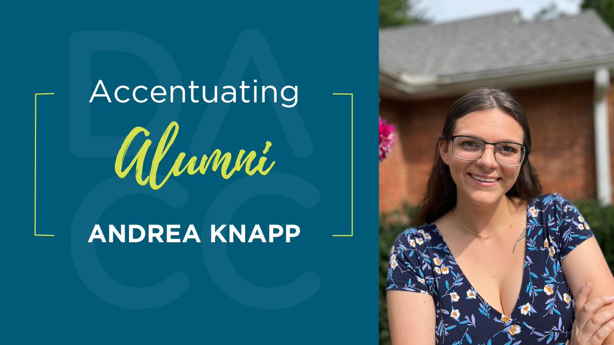 DelawareAreaCC's tweet photo. Andrea Knapp attended Worthington Kilbourne High School and graduated from DACC’s Dental Assisting program in 2016. Today, she is an office manager at Magnolia Dental managing the Upper Arlington and Grove City offices. #DACCPride https://t.co/BzO4qlKj31