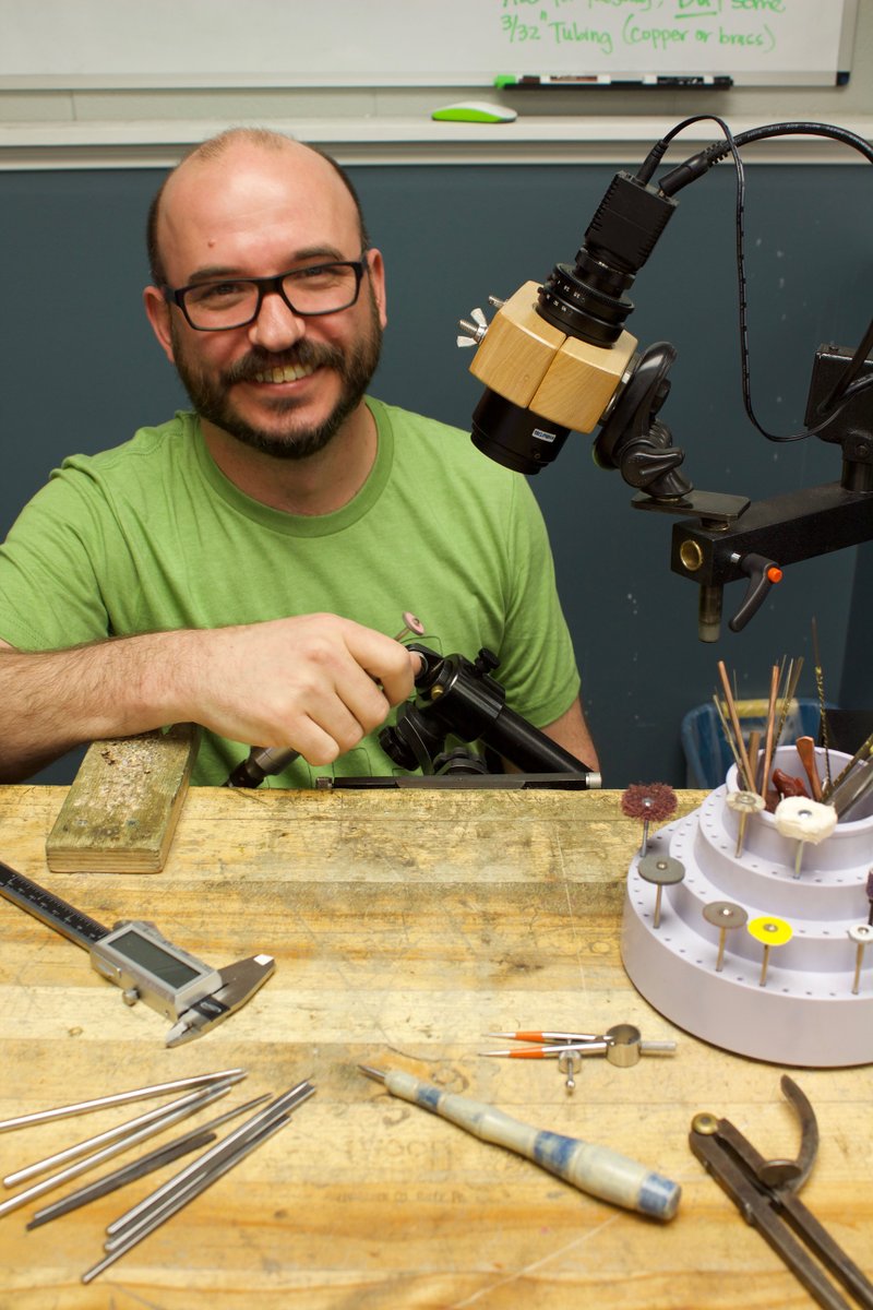 ECU News (@ecunewsservices) on Twitter photo #ECUExpert | Tim Lazure, MFA | <a href="/ecuartscomm/">ECU College of Fine Arts and Communication</a>
#ECUExpertise ➡️ Metals design, jewelry, silversmithing, small scale casting, stone setting, holloware, flatware
#PRrequest | #JournoRequest | #PiratePitch news.ecu.edu/2024/10/02/tim… #ECUExpert | Tim Lazure, MFA | <a href="/ecuartscomm/">ECU College of Fine Arts and Communication</a>
#ECUExpertise ➡️ Metals design, jewelry, silversmithing, small scale casting, stone setting, holloware, flatware
#PRrequest | #JournoRequest | #PiratePitch news.ecu.edu/2024/10/02/tim…