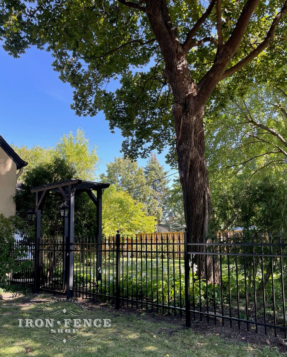IronFenceShop's tweet photo. We love a secret garden moment 🪴 and we know you love great customer service even more! Check out this testimonial (and the beautiful garden) from our customer: 
"Thanks Jason-we're really happy with how it looks, and appreciate your great customer service."
-Bill
#IronFenceShop https://t.co/wGhgPPcb1R