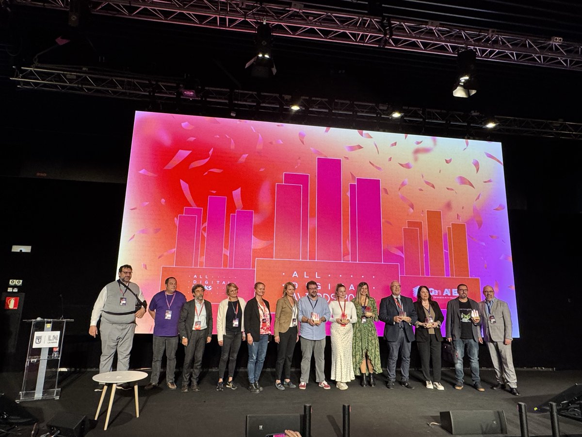 That’s a wrap for our ALL DIGITAL Awards Ceremony 2024!
Once again, we would like to thank all the people who applied for one of our six categories, all the finalists of today, the winners, and the jurors who did an outstanding and very difficult job selecting the winners among