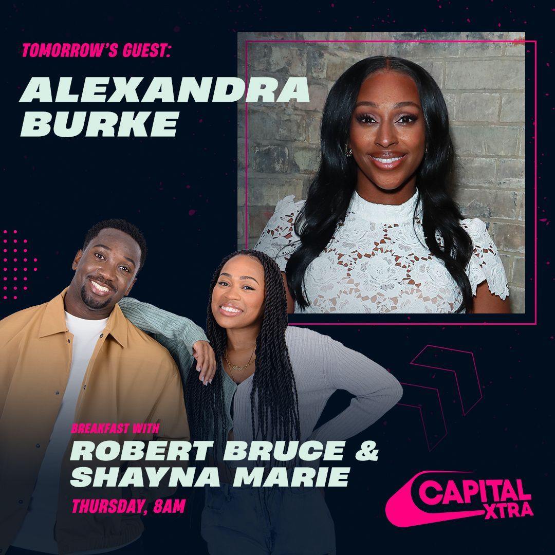 Capital XTRA (@capitalxtra) on Twitter photo tomorrow on Capital XTRA brekkie is icon <a href="/alexandramusic/">Alexandra Burke</a> 💗
lock in from 8am on <a href="/GlobalPlayer/">Global Player</a> ✨ tomorrow on Capital XTRA brekkie is icon <a href="/alexandramusic/">Alexandra Burke</a> 💗
lock in from 8am on <a href="/GlobalPlayer/">Global Player</a> ✨