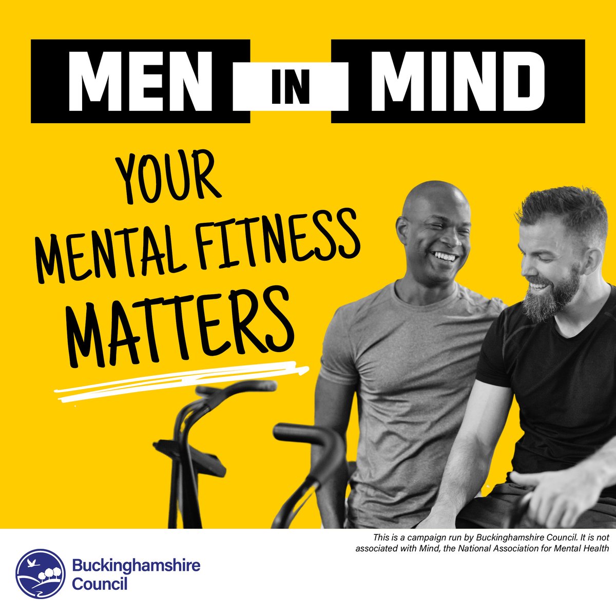 If you’re feeling stressed, depressed, anxious or suicidal, or experiencing any other mental health issues, it’s important that you seek help. Don’t put it off! 

 You are not alone. Contact your GP or  Bucks Talking Therapies for support and confidential advice. 

 #MenInMind