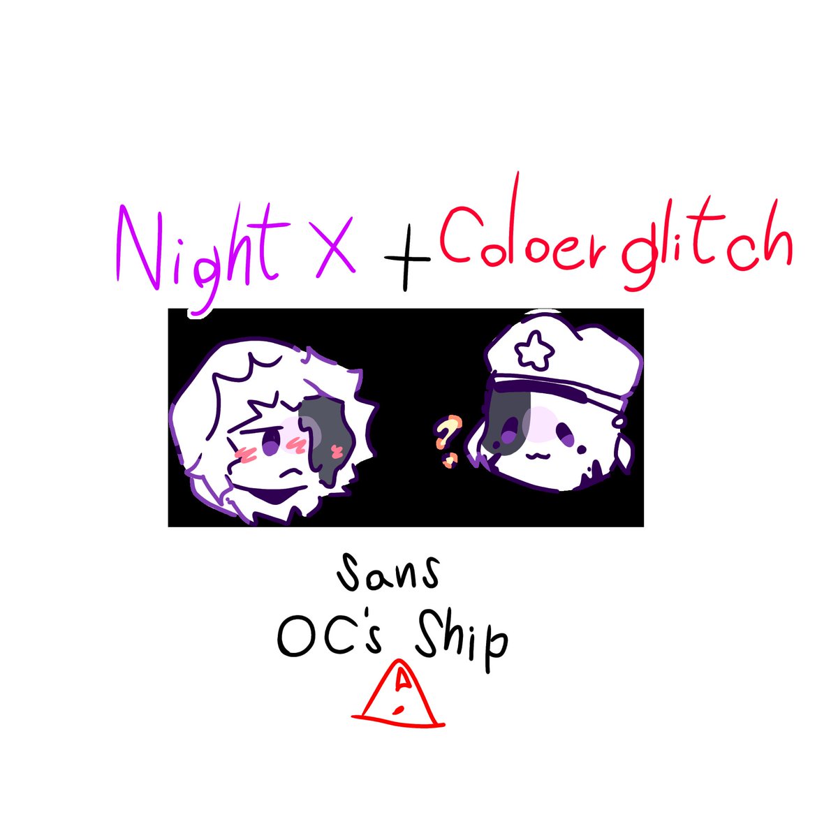I don't have any ideas 😩🤌

#sansoc #OC 

Wtf am I doing?????