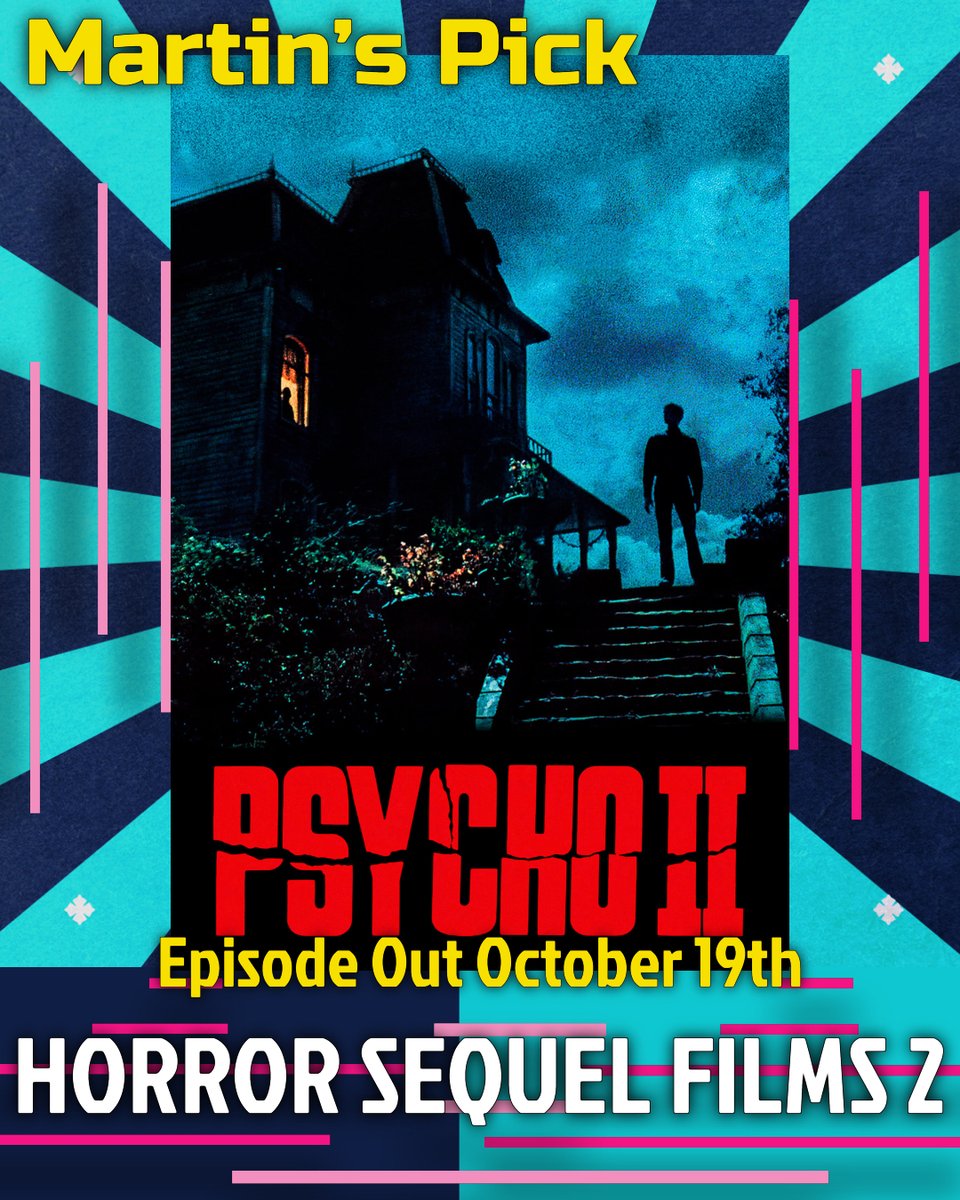 fvf_podcast's tweet photo. I'm going for a bit of a left field choice in Psycho 2
https://t.co/B350eCzI9w
#smile2 #smile #horror #horrorfilms #horrormovies #drewbarrymore #naomiscott #lukasgage #horrorsequels #sequels #spookyseason #halloweenseason #psycho #psycho2 #normanbates #alfredhitchcock https://t.co/YENbMj25xQ