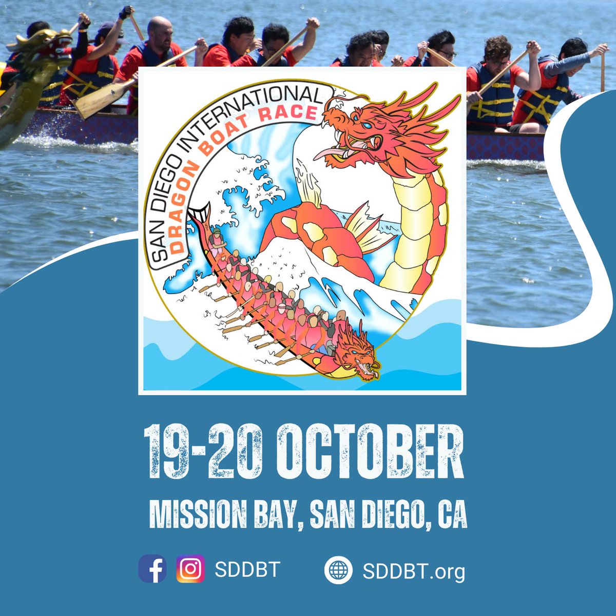 Get ready for an exciting weekend as the San Diego Dragon Boat Team hosts their 13th Annual Race! Enjoy great food, unique vendors, and cheer on the team as they paddle to victory! For details, visit SDDBT.org/Festival.
#SDDBT #festival #DragonBoatRace #SanDiego #MissionBay