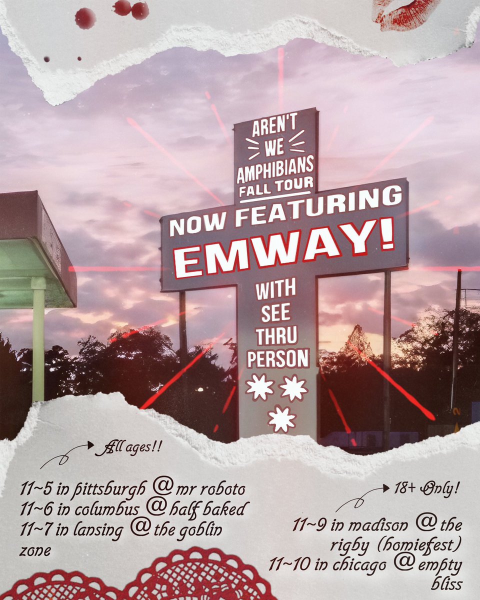 SURPRISE!!!! WE ARE HOPPING ON THE AWA FALL TOUR WITH STP IN A FEW WEEKS 💅 (JUST PLAY DUMB AND PRETEND YA DIDN’T SEE THIS COMING PLS 😘)